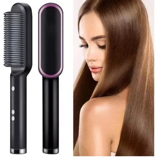 Cepillo Alisador de pelo 4 colores